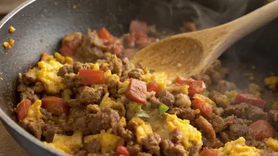 15-Minute Beef Taco Breakfast Scramble - image 2