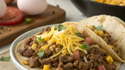 15-Minute Beef Taco Breakfast Scramble - image 1