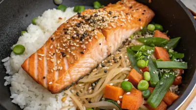 15-Minute Teriyaki Salmon Bowl - image 1
