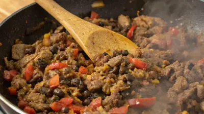 Beef and Black Bean Snack Wraps - image 2