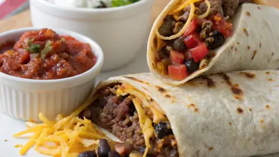 Beef and Black Bean Snack Wraps - image 1