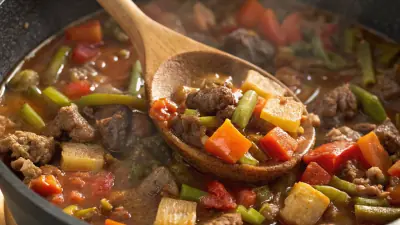 Hearty Beef and Vegetable Soup - image 2