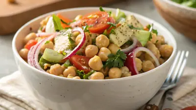 High-Protein Chickpea Veggie Salad - image 1