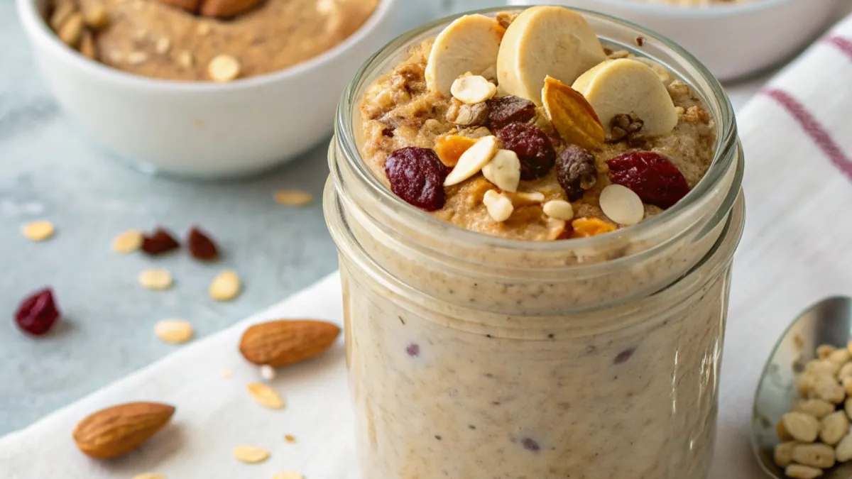 High-Protein Peanut Butter Overnight Oats - image 1
