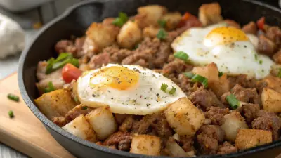 Lightning Beef Breakfast Hash - image 1