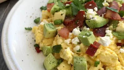 Loaded Scrambled Eggs with Avocado - image 1