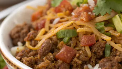 Quick Beef Taco Bowl - image 1