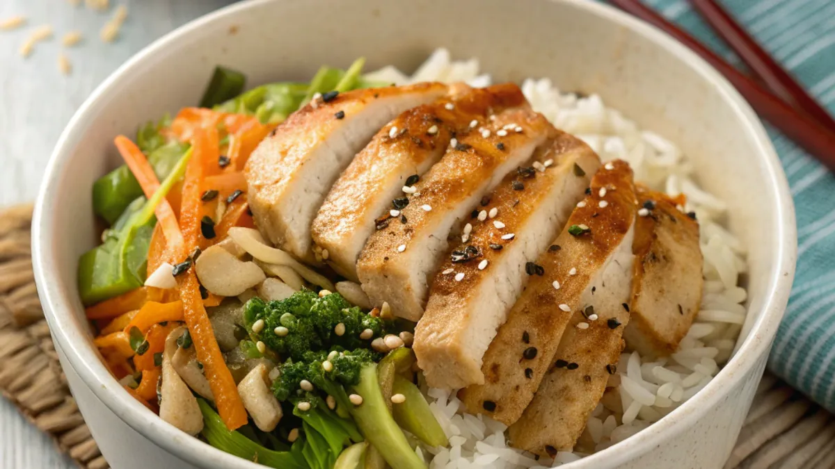 Quick Teriyaki Chicken Bowl - image 1