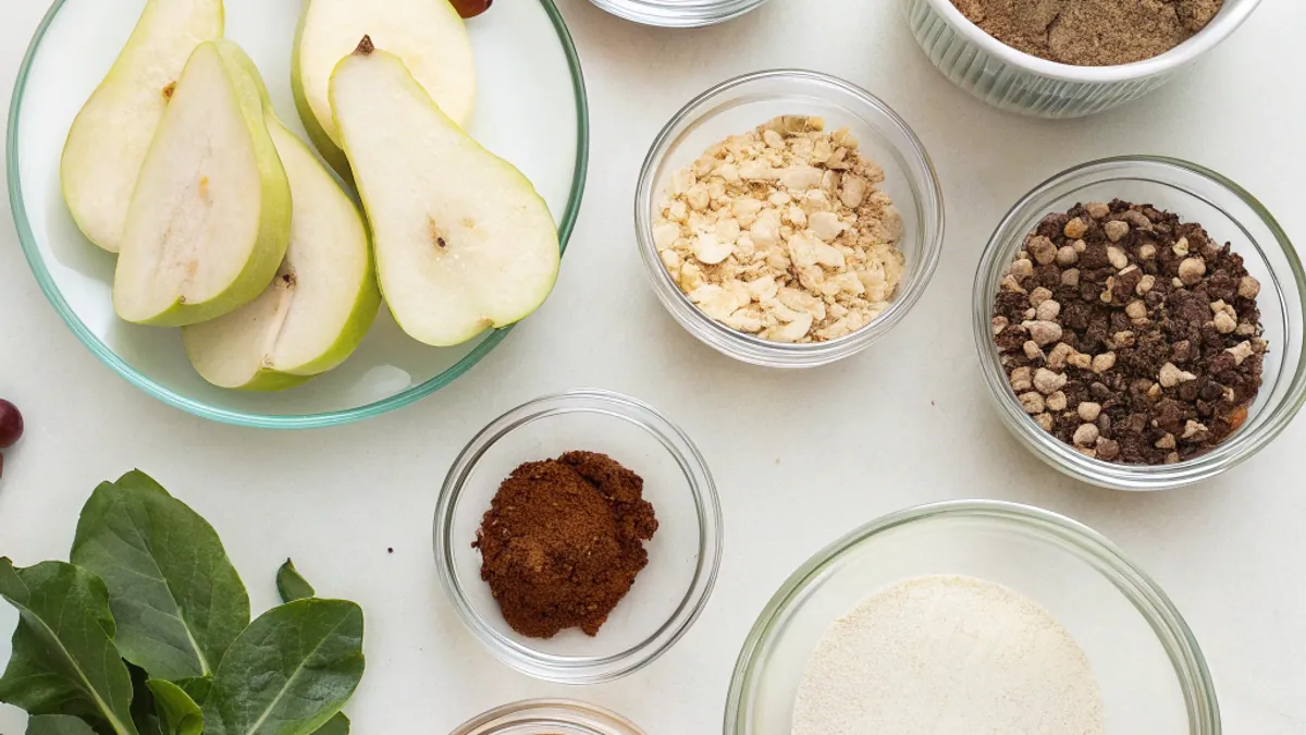 Spiced Winter Pear Protein Smoothie Bowl - image 3