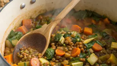 Winter Vegetable and Lentil Curry - image 2