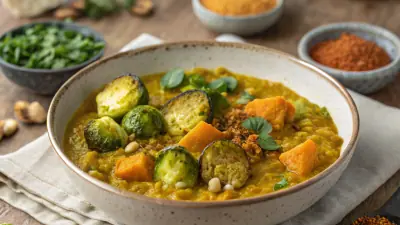 Winter Vegetable and Lentil Curry - image 1